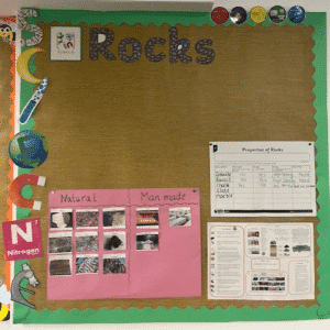 Hessian printed display roll