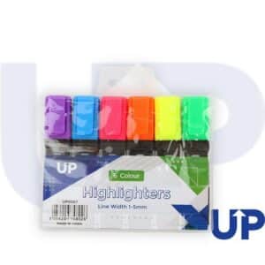 Highlighers Assorted pack 6